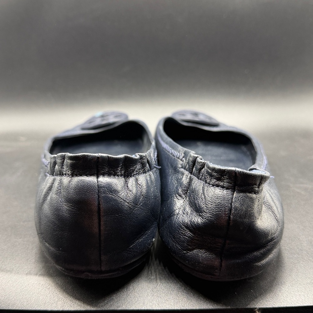 Tory Burch Navy Flats 8.5 - Picture 4 of 13